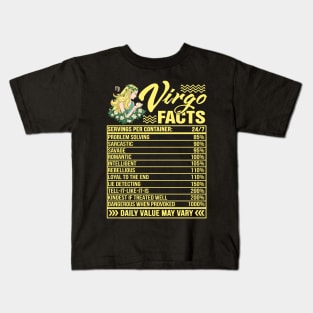 Birthday Virgo Facts Kids T-Shirt